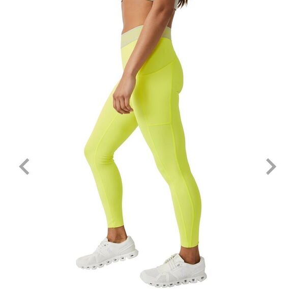 NWT Free People Movement Endurance Tight Leggings Papaya Green M - Picture 4 of 10